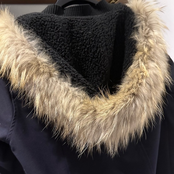 Maje (size French 36) - Women’s Midnight Blue Jacket - Picture 7 of 7